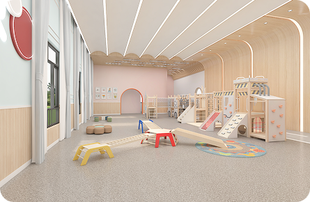 Hospitality spaces such as family resorts